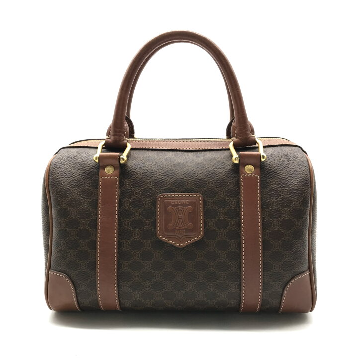 楽天市場】【中古】良品 CELINE セリーヌ マカダム トリオンフ ミニ  