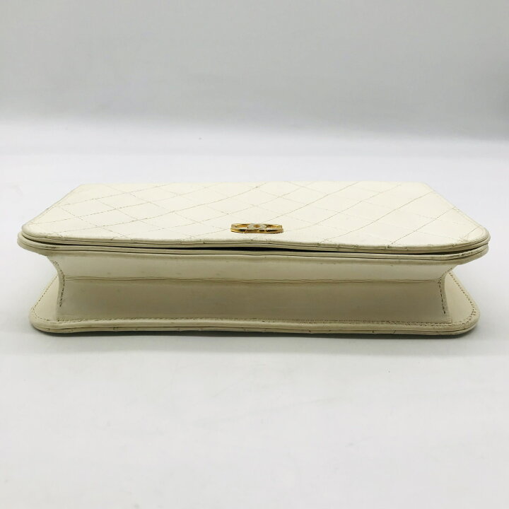 楽天市場】【中古】CHANEL シャネル フルフラップ ラムスキン 