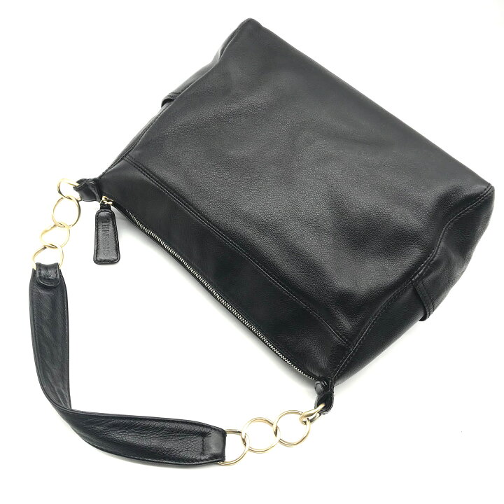 楽天市場】【中古】良品 CHANEL シャネル ココマーク レザー チェーン  