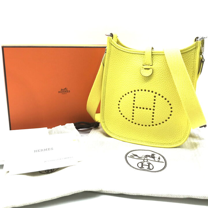楽天市場】【中古】美品 HERMES エルメス エヴリン TPM トリヨン  