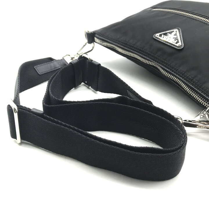 楽天市場】【中古】良品 PRADA プラダ テスート ナイロン 三角ロゴ 