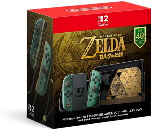 Nintendo Switch 2 �i���{��E������p�j �[���_�̓`�� 40���N �A�j�o�[�T���[�G�f�B�V����
