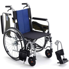 車椅子 軽量 折りたたみ BAL-R3 新型 コンパクト 車いす 介護 自走式 ノーパンクタイヤ ワンタッチキャスター ミキ 北海道 沖縄 各離島 送料別途必要