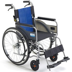 車椅子 軽量 折りたたみ BAL-R1 新型 コンパクト 車いす 介護 自走式 ノーパンクタイヤ ワンタッチキャスター ミキ 北海道 沖縄 各離島 送料別途必要