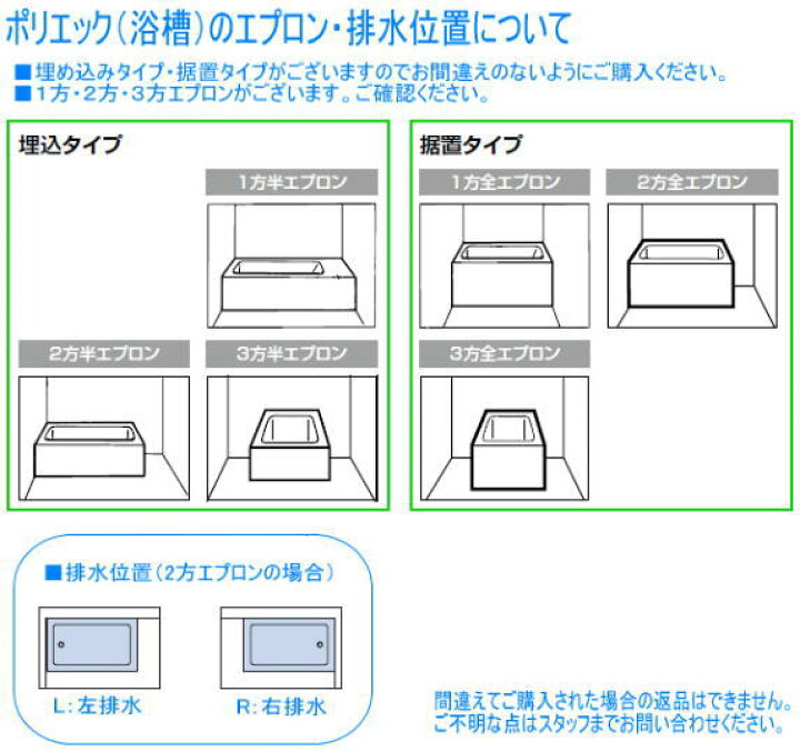 楽天市場】○【送料無料】【 左排水 ： PB-1002BL / L11 】【 右排水 