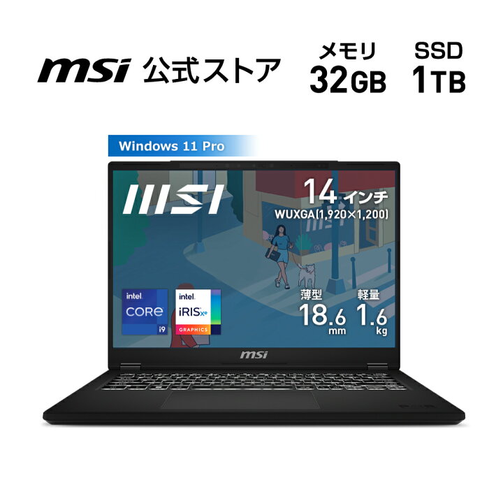 楽天市場】【MSI公式・新品】Core i9-13900H/インテル Iris Xe 