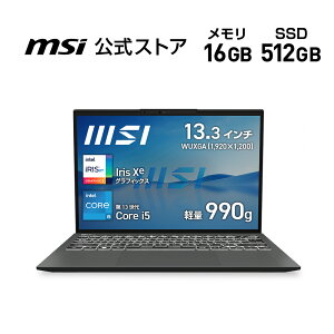 Core i5-1340P/Ce Iris Xe OtBbNX/16GB/512GBiM.2 NVMej/990g/ő10ԁiJEITA 3.0 ĐjAő20ԁiJEITA 3.0 AChj/13.3C`/Windows 11 Home/m[gPC/Prestige-13Evo-A13M-5033JP