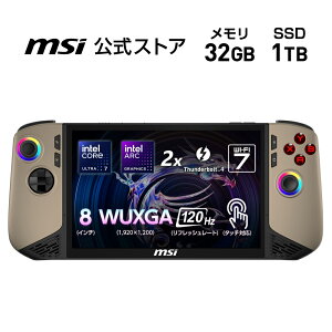 Ce Arc 140V GPU/Core Ultra 7 vZbT[ 258V/8C`/120Hz/32GB/1TBiM.2 NVMej/ő10ԁiJEITA 3.0 ĐjAő15ԁiJEITA 3.0 AChj/795g/Q[~Om[gPC/Claw-8-AI+A2VM-201JP; Copil