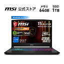 NVIDIA GeForce RTX 5060 Laptop GPU/Core i7 プロセッサー 14650HX/15.6インチ/165Hz/64GB/1TB（M.2 NVMe）/最大6時間（JEITA 3.0 動画再生時）、最大11時間（JEITA 3.0 アイドル時）/2.4kg/ゲーミングノートPC/Katana-15-HX-B14WFK-0751JP