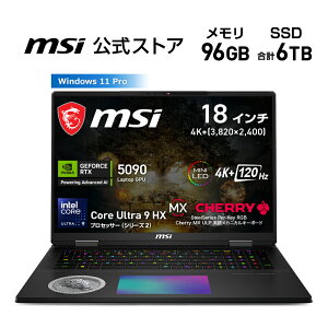 yŏIׁzNVIDIA GeForce RTX 5090 Laptop GPU /Core Ultra 9 vZbT[ 285HX/18C`/120Hz/96GB/6TB/3.6kg/Q[~Om[gPC/Titan-18-HX-Dragon-Edition-Norse-Myth-A2XWJG-9950JP