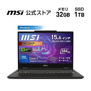 Core 7 vZbT[ 240H/NVIDIA GeForce RTX 5060 Laptop GPU/32GB/1TBiM.2 NVMej/2.2kg/ؒ/15.6C`/Windows 11 Pro/m[gPC/VenturePro-15-A2RWFG-0861JP