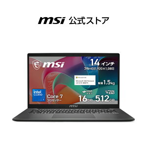 Core 7 �v���Z�b�T�[ 150U/�C���e�� �O���t�B�b�N�X/16GB/512GB�iM.2 NVMe�j/��1.5kg/�ő�6���ԁiJEITA 3.0 ����Đ����j�A�ő�12���ԁiJEITA 3.0 �A�C�h�����j/14�C���`/Windows 11 Home/�m�[�gPC/Modern-14-F1MXG-5223JP