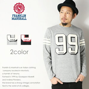�y�Z�[�� 40��OFF�z�y�t�����N���� �}�[�V���� FRANKLIN & MARSHALL�z t�V���c ����t ���� �v�����g �i���o�����O �A���J�W franklin&marshall �����Y men's �������K�i �C���|�[�g �u�����h �C�O�u�����h 46