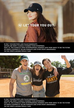【47Brandフォーティーセブンブランド】キャップスナップバックローキャップyankees帽子ニューヨーク・ヤンキースデニムメンズmen's国内正規品インポートブランド海外ブランドB-MDOWS17DDS-NY