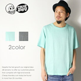 【CHEAP MONDAY チープマンデー】 tシャツ 半袖 無地 ウォッシュ加工 トップス men's メンズ ユニセックス 国内正規品 インポート ブランド 海外ブランド 0520895/0539316