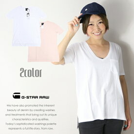 【セール 40％OFF】【G-STAR RAW ジースターロウ】 tシャツ 半袖 ポケット トップス レディース lady's ジースターロー gstar 国内正規品 インポート ブランド 海外ブランド D07222-9003