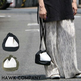 【Hawk Company ホークカンパニー】 バッグ bag 巾着 かばん 鞄 小物 グッズ メンズ men's レディース lady's プレゼント 彼氏 男性 4049-1