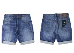 【G-STARRAWジースターロウ】ハーフパンツショートパンツショーツデニム3301スリムジースターローgstarメンズmen's国内正規品インポートブランド海外ブランドD10481-8968