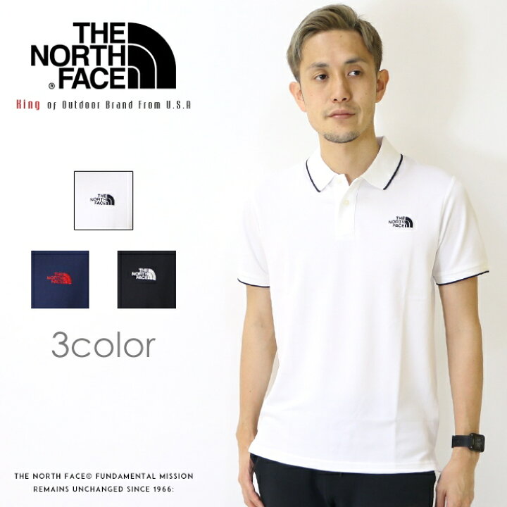 楽天市場 The North Face ザ ノースフェイス ポロシャツ 半袖 ワンポイント 刺繍 鹿の子 ザノースフェイス メンズ Men S 国内正規品 インポート ブランド 海外ブランド アウトドアブランド Nt243 エムズジーンズ