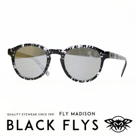 【BLACKFLY ブラックフライ】 FLY MADISON サングラス 偏光レンズ ボストンタイプ ミラーレンズ ストリート系 サーフ系 メンズ レディース プレゼント ギフト 彼氏 男性 誕生日 記念日 父の日 ラッピング無料 国内正規品 インポート ブランド 海外ブランド BF-12825-06