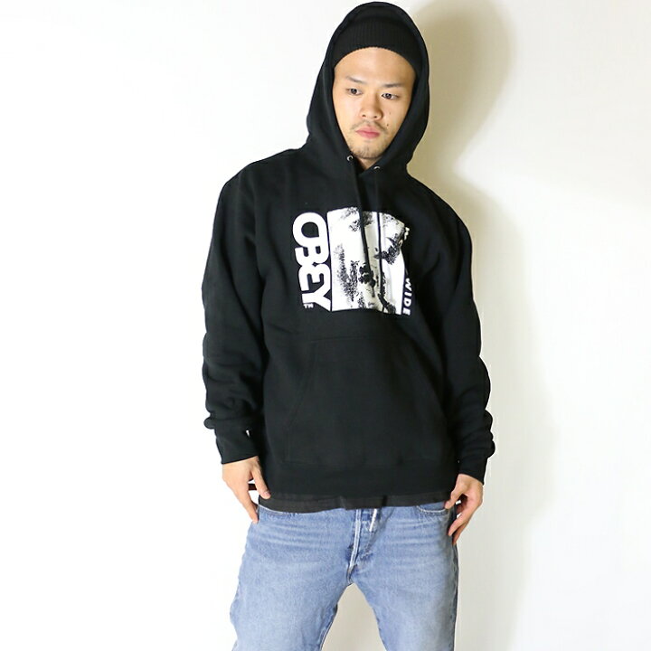 楽天市場】【セール 40％OFF】【OBEY オベイ】 パーカー スウェット 
