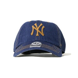 【47Brandフォーティーセブンブランド】キャップスナップバックローキャップyankees帽子ニューヨーク・ヤンキースデニムメンズmen's国内正規品インポートブランド海外ブランドB-MDOWS17DDS-NY
