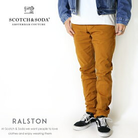 【セール 20％OFF】スコッチアンドソーダ ジーンズ スコッチ&ソーダ RALSTON/ラルストン デニム パンツ スキニー スリム メンズ SCOTCH&SODA 国内正規品 インポート ブランド 海外ブランド 15515 M-bottom