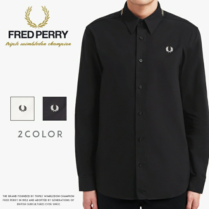 楽天市場】【FRED PERRY フレッドペリー】 長袖シャツ シャツ メンズ men's 国内正規品 インポート ブランド 海外ブランド M8572 : エムズジーンズ
