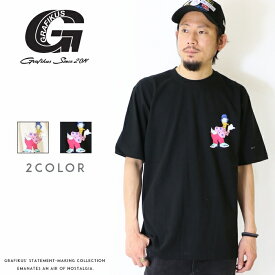 【セール 40％OFF】【GRAFIKUS グラフィクス】 tシャツ 半袖 ディズニー ドナルドダック スケート ストリート グラフィック ヒップホップ メンズ men's 正規品 インポート ブランド 海外ブランド ストリートブランド G20SDG004-T