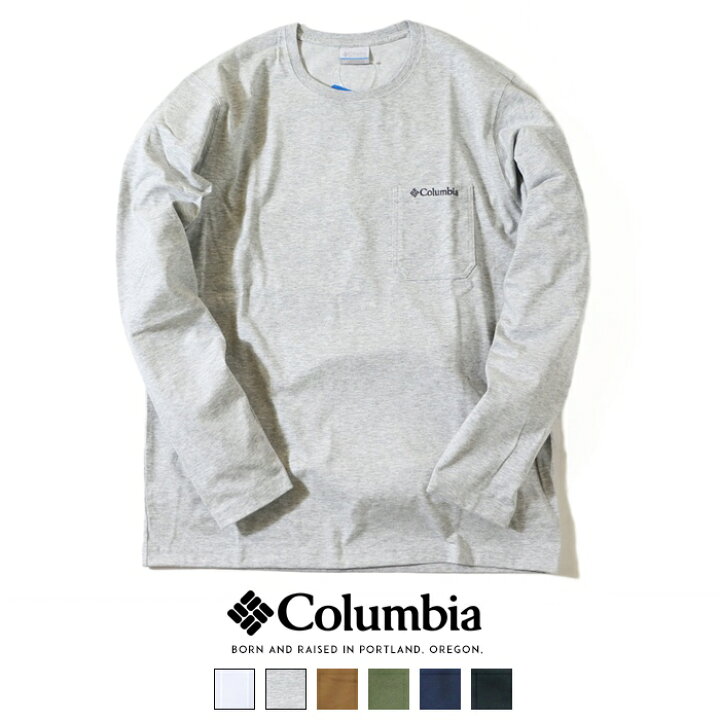 楽天市場 新色入荷 Columbia コロンビア 長袖ｔシャツ ロンｔ Tシャツ ポケット メンズ 国内正規品 インポート ブランド 海外ブランド アウトドアブランド Pm0554 エムズジーンズ