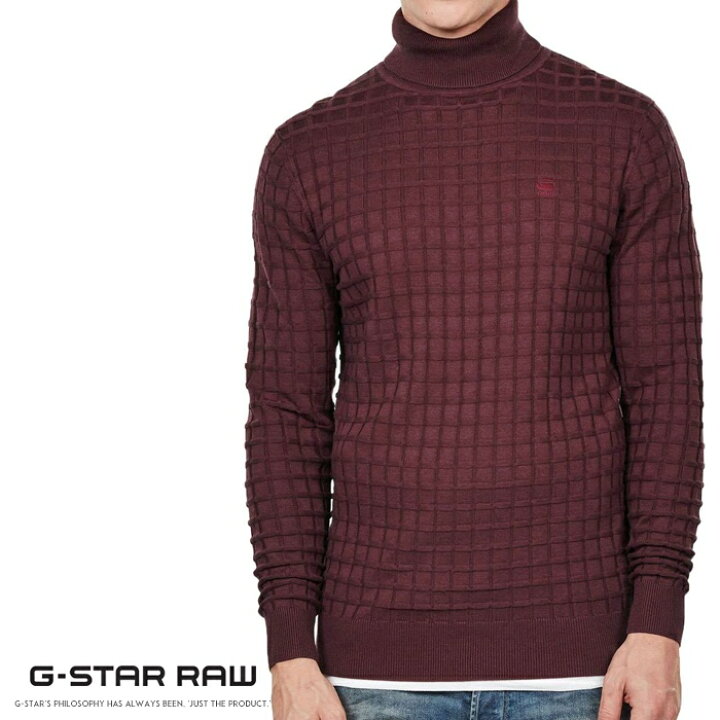 楽天市場】【セール 40％OFF】【G-STAR ジースター】 ニット セーター 