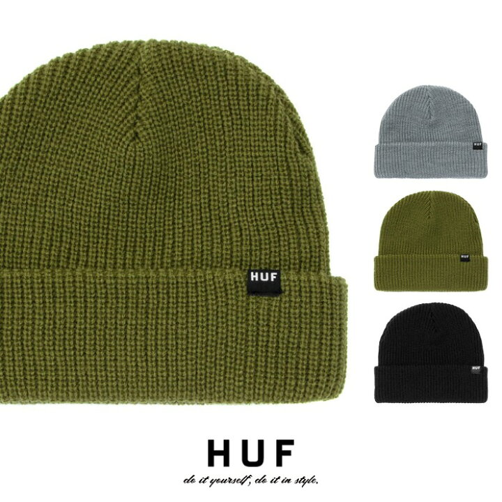 楽天市場 Huf ハフ ニットキャップ ニット帽 ビーニー ブラック グレー オリーブ ストリート スケート スケボー キースハフナゲル メンズ レディース ユニセックス 正規品 インポート ブランド 海外ブランド 21fbn エムズジーンズ