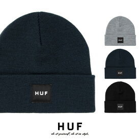 HUF ハフ ニットキャップ ニット帽 ビーニー ブラック グレー ネイビー ストリート スケート スケボー キースハフナゲル メンズ レディース ユニセックス 正規品 インポート ブランド 海外ブランド 21FBN00090