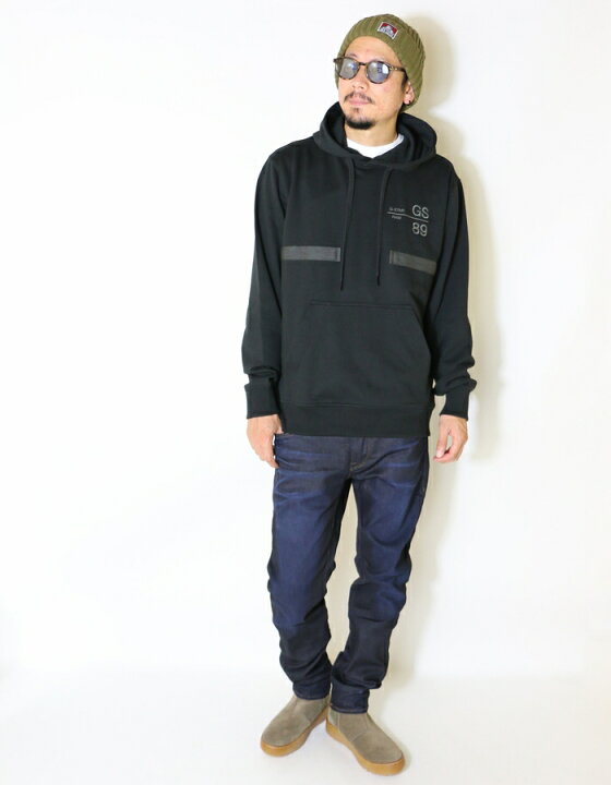 楽天市場】【セール 30%OFF】【G-STAR RAW ジースターロウ】 パーカー スウェット プルオーバー フード 長袖 ロゴ ブラック オリーブ ジースターロー gstar メンズ 国内正規品 インポート ブランド 海外ブランド D20404-A613 : エムズジーンズ
