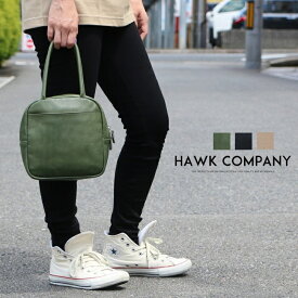【Hawk Company ホークカンパニー】 ハンドバッグ レザー 本革 日本製 国産 かばん 鞄 小さめ 大人 レディース プレゼント 女性 彼女 妻 3262