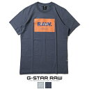 【セール 50％OFF】 ジースター tシャツ 半袖 ロゴ プリント G-STAR メンズ 国内正規品 インポート ブランド 海外ブランド D21544-336