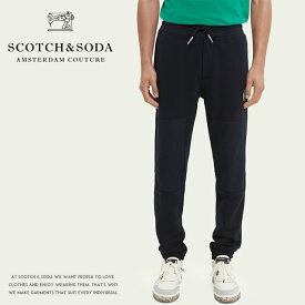 【スコッチ&ソーダ SCOTCH&SODA スコッチアンドソーダ】 スウェットパンツ ジョガーパンツスリム テーパード プリント ボトム メンズ men's 国内正規品 インポート ブランド 海外ブランド 53501 M-bottom