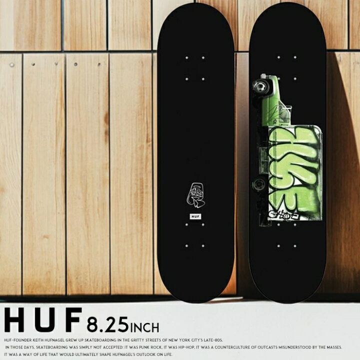 楽天市場】HUF ハフ スケートボード スケボー デッキ 板 グラフィック 