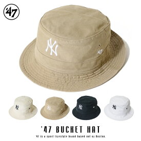 【ラッピング無料】 47Brand フォーティーセブンブランド バケットハット ニューヨーク・ヤンキース yankees 帽子 メンズ レディース ユニセックス 国内正規品 インポート ブランド 海外ブランド B-BKT17GWF