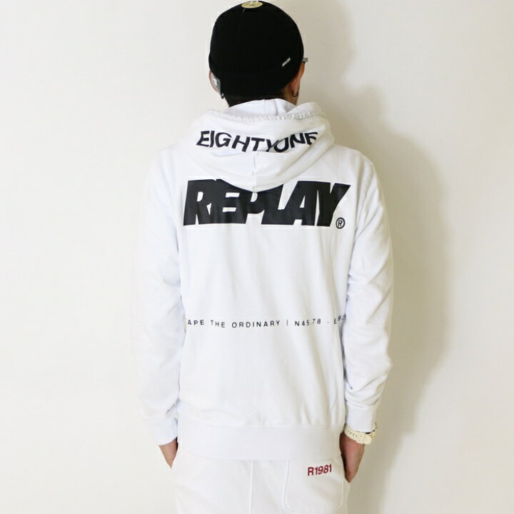 楽天市場】【セール 20％OFF】【REPLAY リプレイ】 パーカー 