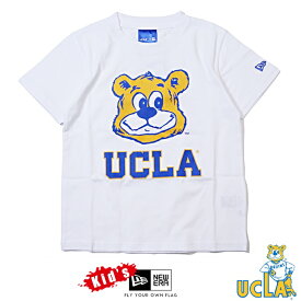 【セール 10％OFF】【キッズ/子供用】 ニューエラ NEW ERA tシャツ 半袖 コラボ UCLA ロゴ NEWERA 男の子 女の子 国内正規品 インポート ブランド 海外ブランド 13529140