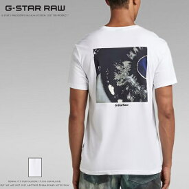 ジースターロウ tシャツ 半袖 ロゴ バックプリント レギュラーフィット G-STAR RAW ジースターロー gstar メンズ 国内正規品 インポート ブランド 海外ブランド D23165-336