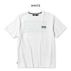【セール 30％OFF】 SY32 by SWEET YEARS エスワイサーティトゥ tシャツ 半袖tシャツ ロゴ プリント 定番 スポーツ系 サッカー イタリアブランド 大人カジュアル メンズ 正規品 インポート ブランド 海外ブランド 13032J