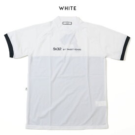 【セール 20％OFF】 SY32 by SWEET YEARS GOLF エスワイサーティトゥ ゴルフ tシャツ 半袖 トップス スポーツ系 ゴルフ 接触冷感 ハイストレッチ イタリアブランド 大人カジュアル メンズ 正規品 インポート ブランド 海外ブランド syg-23abs23