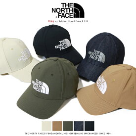 【THE NORTH FACE ザ・ノースフェイス】 キャップ ベースボールキャップ TNFロゴ 帽子 CAP 小物 ザノースフェイス メンズ 国内正規品 インポート ブランド 海外ブランド アウトドアブランド NN42242