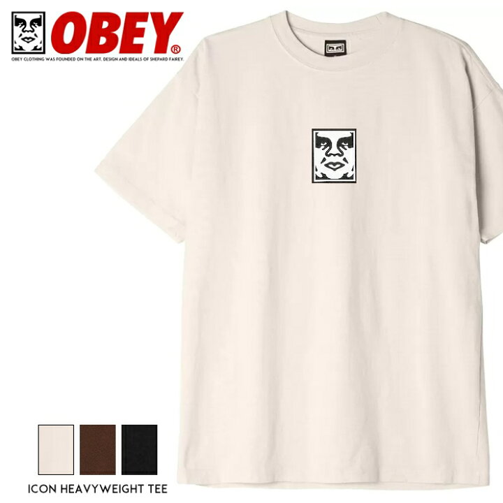 楽天市場】【セール 20％OFF】 OBEY オベイ tシャツ 半袖 プリント 