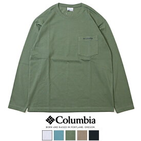 コロンビア 長袖Tシャツ ロンT tシャツ ポケット メンズ Columbia 国内正規品 インポート ブランド 海外ブランド アウトドアブランド PM0421