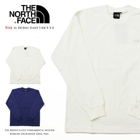 【THE NORTH FACE ザ・ノースフェイス】 ロンT Tシャツ 長袖 ロゴ ザノースフェイス メンズ 国内正規品 インポート ブランド 海外ブランド アウトドアブランド NT32345
