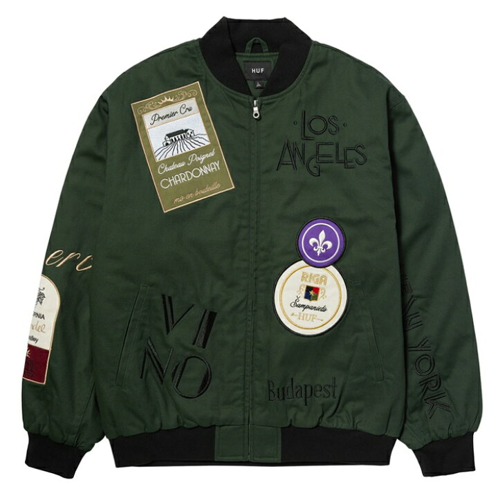 楽天市場】【セール 20％OFF】 HUF ハフ ジャケット スタジャン 
