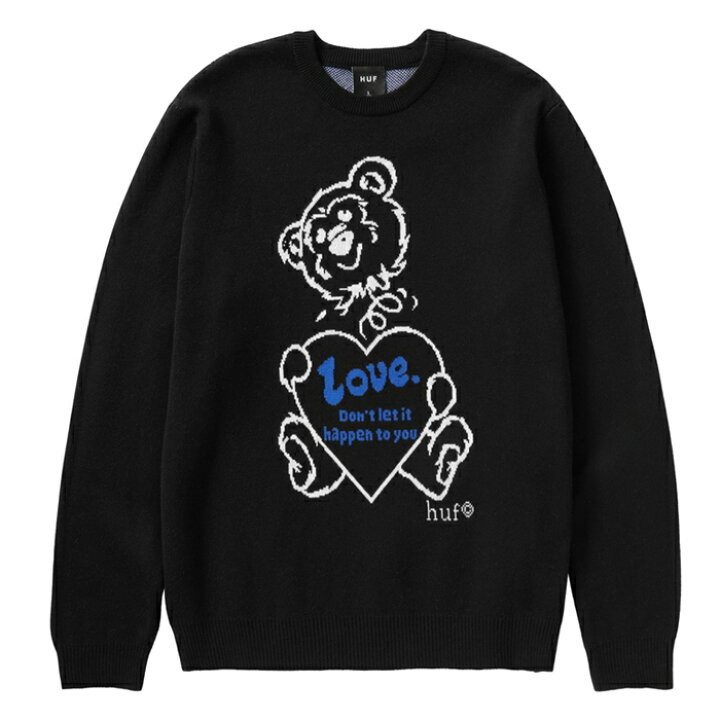 楽天市場】【セール 10％OFF】 HUF ハフ ニット セーター クルーネック 